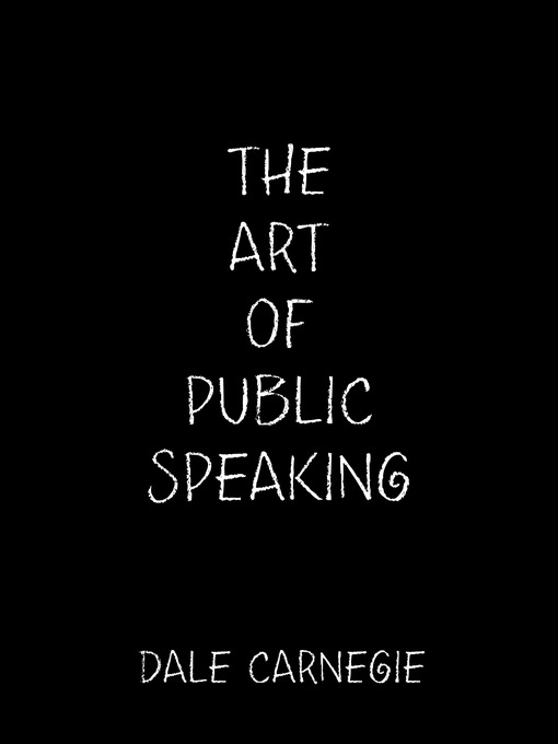 Title details for The Art of Public Speaking by Dale Carnegie - Available